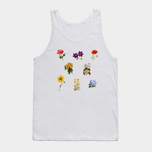 Vintage Flowers pack 1 Tank Top